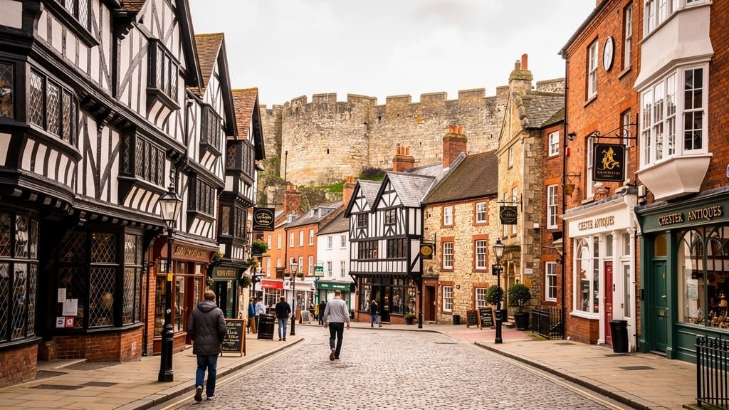 Chester historic buildings and Cheshire architecture