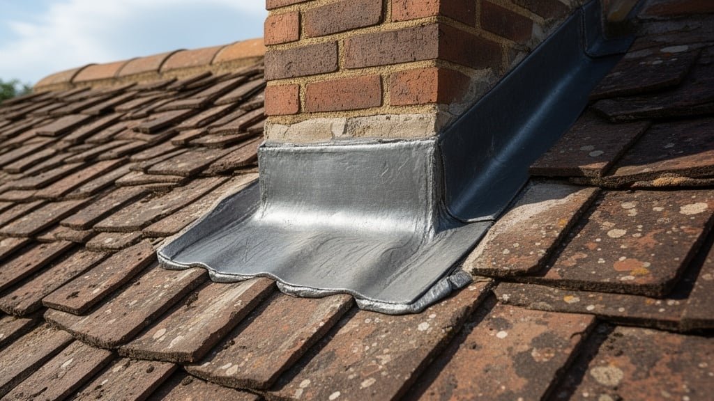 Roof flashings installation