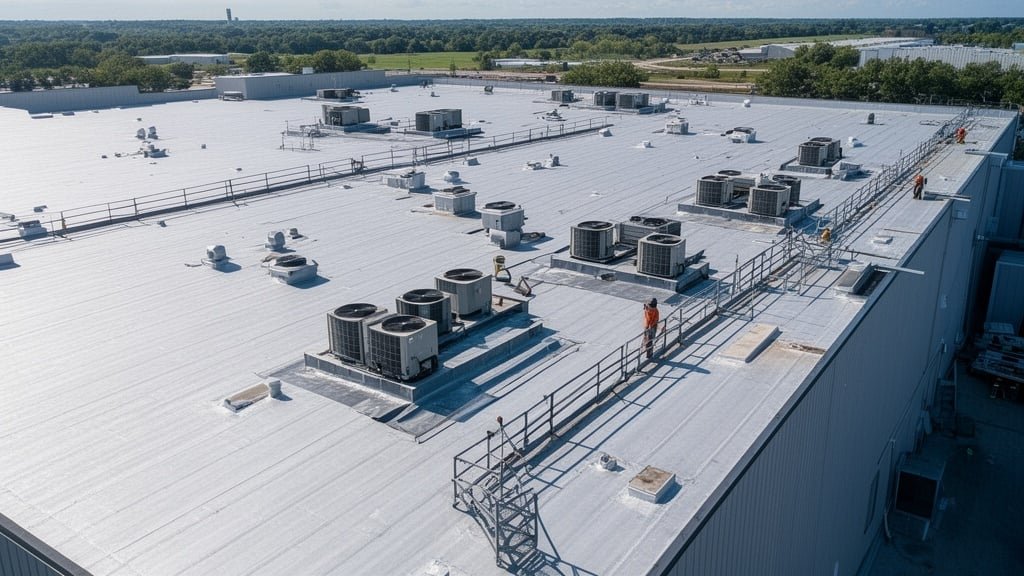 Flat roof maintenance